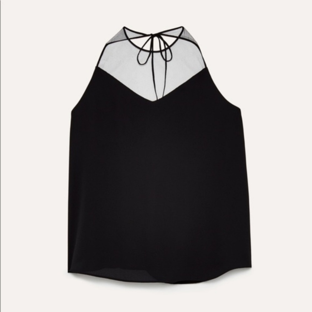 BNWT Aritzia Babaton Mirco Blouse (Black)